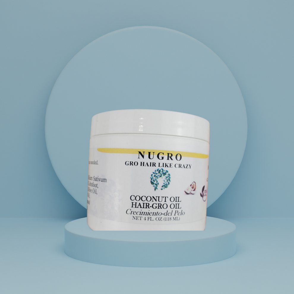 Step 4: Coconut Hair-GRO Oil – NUGRO Hair